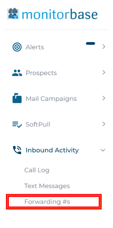 Forwarding numbers